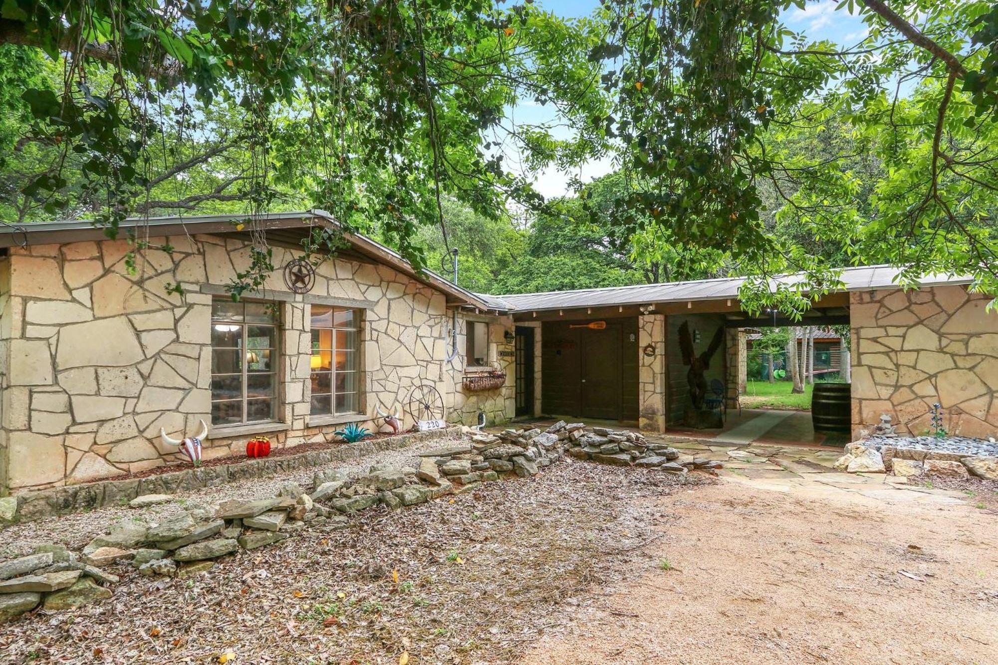 Rock House On Cypress Creek Villa Wimberley Kültér fotó